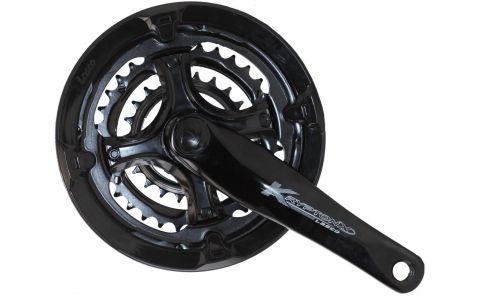 KRYPTON X Stredný pohon Alu Čierny Z22-32-42