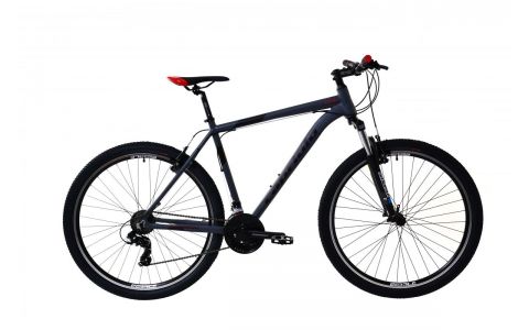 HORSKÝ BICYKEL CAPRIOLO LC 9.1 MTB 29"/21AL, SIVO-ČERVENÝ, VEĽ. 19",  2024