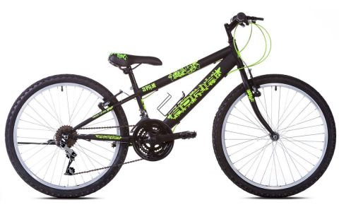 Capriolo SPAM 24" detský horský bicykeľ, zeleno-modrý