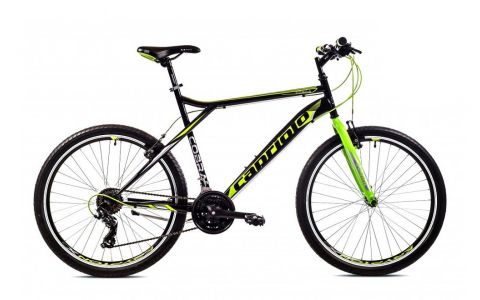HORSKÝ BICYKEL CAPRIOLO MTB COBRA 26"/21HT black-green HORSKÝ BICYKEL CAPRIOLO MTB COBRA 26"/21HT black-green