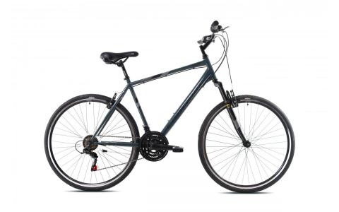 TREKINGOVÝ BICYKEL CAPRIOLO SUNRISE MAN TREK 28"/22" ANTRACIT-ČIERNA, 2022