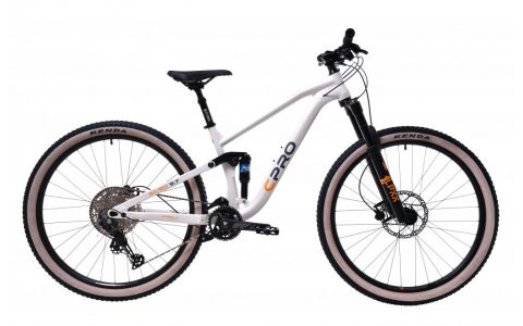 HORSKÝ BICYKEL CAPRIOLO MTB -FS- ALL-GO 9.7  GREY CLASIC