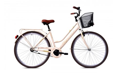 MESTSKÝ BICYKEL CAPRIOLO AMSTERDAM LADY 28HT beige