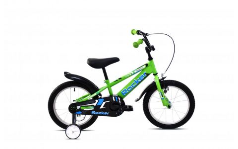 DETSKÝ BICYKEL CAPRIOLO ROCKER BMX HT "16" ZELENO-ČIERNÝ DETSKÝ BICYKEL CAPRIOLO ROCKER BMX HT "16" ZELENO-ČIERNÝ