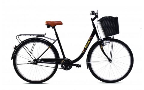 MESTSKÝ BICYKEL CAPRIOLO CTB MELODY ČIERNY