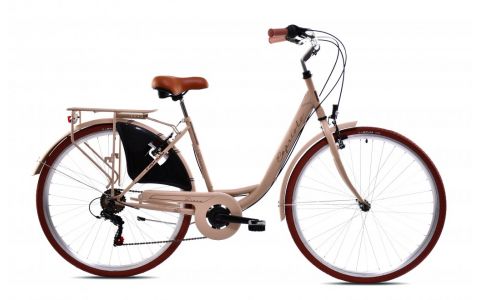 MESTSKÝ BICYKEL CAPRIOLO DIANA 28"X18" BEŽOVÁ, 2025 MESTSKÝ BICYKEL CAPRIOLO DIANA 28"X18" BEŽOVÁ, 2025