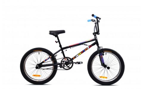 DETSKÝ BICYKEL CAPRIOLO BMX 20"HT TOTEM black blue