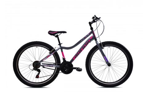 DETSKÝ BICYKEL CAPRIOLO MTB DIAVOLO 600/18HT gray purple