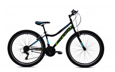 DETSKÝ BICYKEL CAPRIOLO MTB DIAVOLO 600/18HT black green