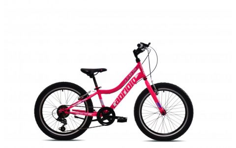 DETSKÝ BICYKEL CAPRIOLO DIAVOLO 200 20"X11" RUŽOVO-FIALOVA, 2025