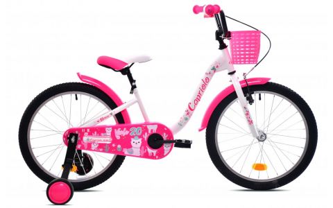 DETSKÝ BICYKEL CAPRIOLO BMX 20"HT VIOLA white pink DETSKÝ BICYKEL CAPRIOLO BMX 20"HT VIOLA white pink