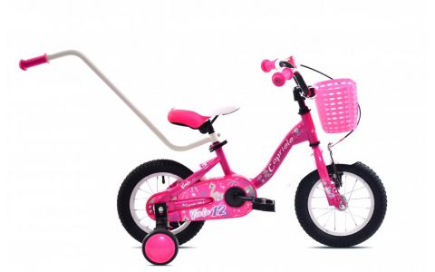 DETSKÝ BICYKEL CAPRIOLO BMX 12"HT VIOLA pink white DETSKÝ BICYKEL CAPRIOLO BMX 12"HT VIOLA pink white