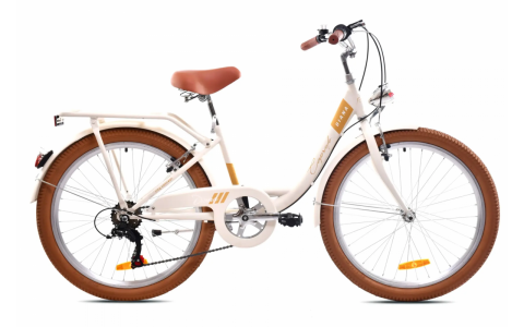 DETSKÝ BICYKEL CAPRIOLO CTB DIANA 24" beige
