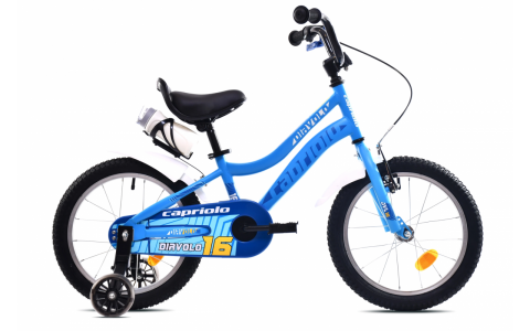 DETSKÝ BICYKEL CAPRIOLO DIAVOLO KID 16"HT blue yellow