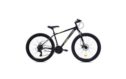 HORSKÝ BICYKEL CAPRIOLO MTB OXYGEN 26"/21D_16" black-yellow HORSKÝ BICYKEL CAPRIOLO MTB OXYGEN 26"/21D_16" black-yellow