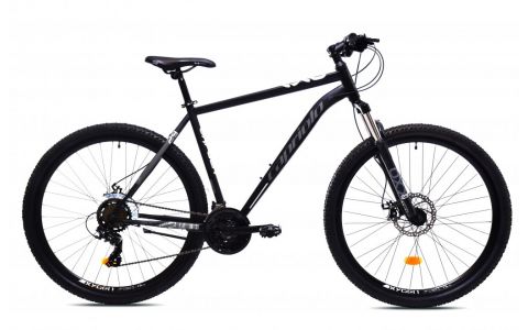 HORSKÝ BICYKEL CAPRIOLO MTB OXYGEN 29"/21HT 19" black silver white HORSKÝ BICYKEL CAPRIOLO MTB OXYGEN 29"/21HT 19" black silver white