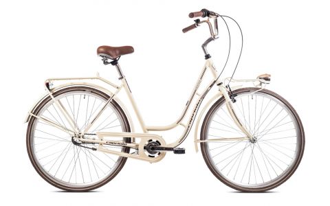 MESTSKÝ BICYKEL CAPRIOLO BIANKA  28&quot;X20&quot; BÉŽ-HNEDÝ, 2024