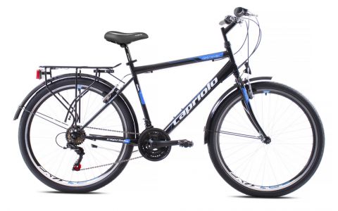 MESTSKÝ BICYKEL CAPRIOLO METROPOLIS MAN  26"X21"  MODRO-ČIERNY, 2022