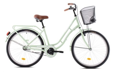 MESTSKÝ BICYKEL CAPRIOLO PICNIC 26"X17" PISTACIA, 2022 MESTSKÝ BICYKEL CAPRIOLO PICNIC 26"X17" PISTACIA, 2022