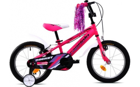DETSKÝ BICYKEL CAPRIOLO ROCKET 16 Pink