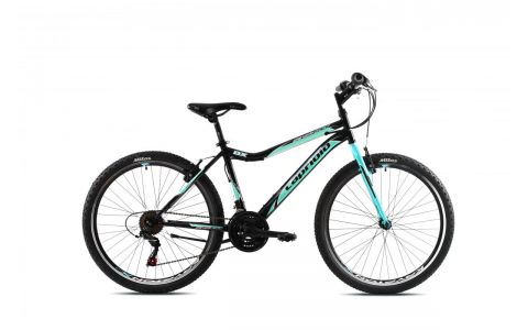 HORSKÝ BICYKEL CAPRIOLO DIAVOLO DX 600  26"/15"  TYRKYSOVO-ČIERNY 2023