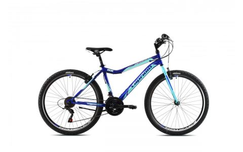 HORSKÝ BICYKEL CAPRIOLO DIAVOLO DX 600 26"/15" TYRKYSOVO-MODRÝ,2023