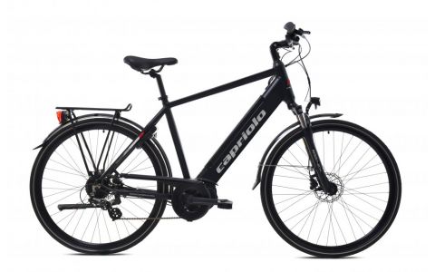 ELEKTRICKÝ BICYKEL CAPRIOLO E-BIKE ECO 700.3.1 BLACK, 2023