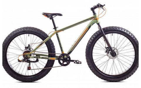 FAT BIKE CAPRIOLO FAT BOY 26 GREEN-ORANGE