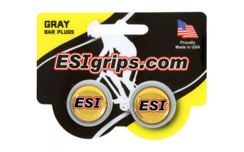Koncovky do riadidiel ESI - grey