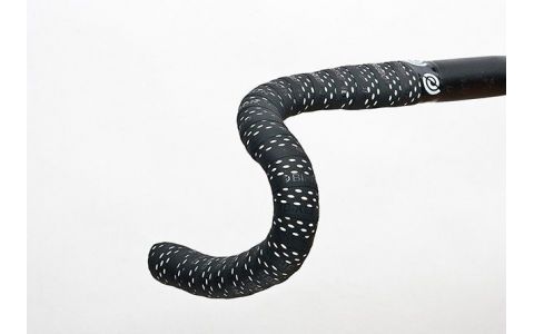 Omotávka BIKERIBBON Drops - čierna/biela