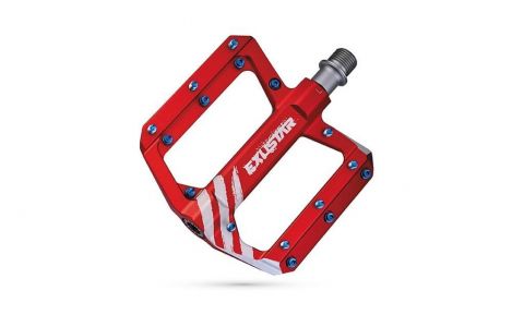 MTB Pedále EXUSTAR PB555 - Red