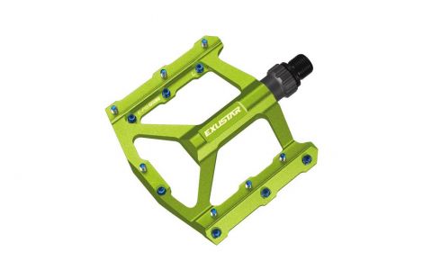 MTB Pedále EXUSTAR PB557 - Green