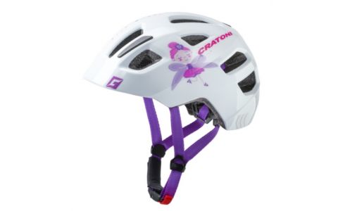 Detská prilba CRATONI Maxster Fay White Glossy - S/M (51-56cm) Detská prilba CRATONI Maxster Fay White Glossy - S/M (51-56cm)