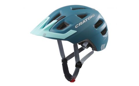 Detská prilba CRATONI Maxster Pro Steel/Blue Matt - S/M (51-56cm)
