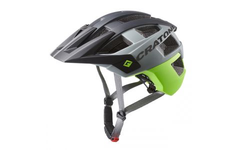 Prilba CRATONI AllSet Black/Lime Matt - M/L (58-61cm)