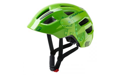 Detská prilba CRATONI Maxster Dino Green Glossy - XS/S (46-51cm)