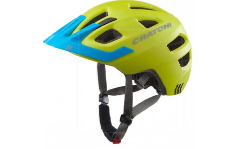 Detská prilba CRATONI Maxster Pro Lime/Blue Matt - XS/S (46-51cm)