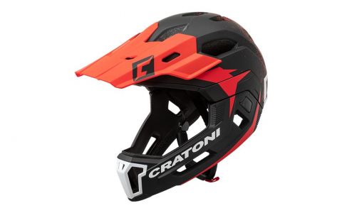 Prilba CRATONI C-Maniac 2.0 MX Black/Red Matt - L/XL (59-62cm)