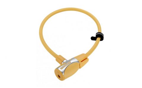 Zámok na kľúč KRYPTONITE Kryptoflex 1265 12x650mm - Light orange
