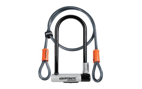 Zámok na kľúč KRYPTONITE U Kryptolok Standart + lanko