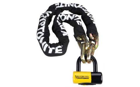 Zámok na kľúč KRYPTONITE New York FAHGETTABOUDIT Chain 1415 &amp; NY Disc Lock