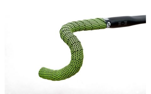 Omotávka BIKERIBBON Hexagon - žltá