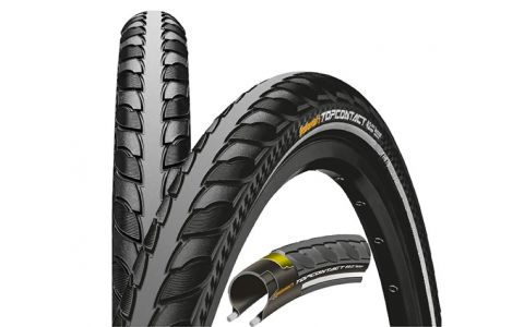 Plášť CONTINENTAL Top Contact II 28 reflex kevlar - 700x37C