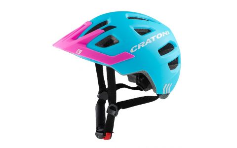 Detská prilba CRATONI Maxster Pro Blue/Pink Matt - S/M (51-56cm)