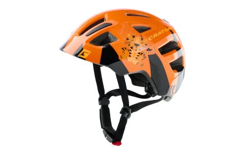 Detská prilba CRATONI Maxster Tiger Orange Glossy - XS/S (46-51cm)