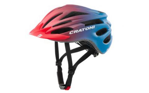Detská prilba CRATONI Pacer Red/Blue Matt - S/M (54-58cm)