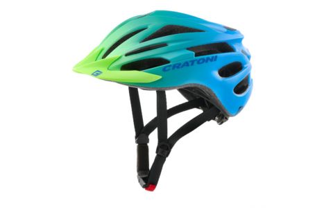 Detská prilba CRATONI Pacer Green/Blue Matt - S/M (54-58cm)
