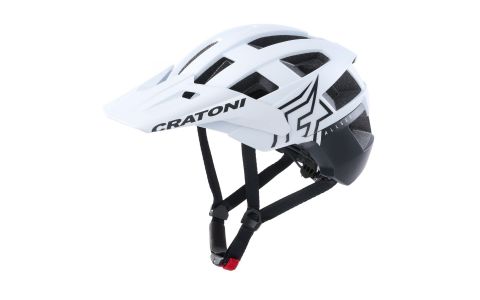 Prilba CRATONI AllSet Pro White/Black Matt - M/L (58-61cm)