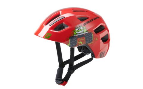 Detská prilba CRATONI Maxster Truck Red Glossy - S/M (51-56cm)