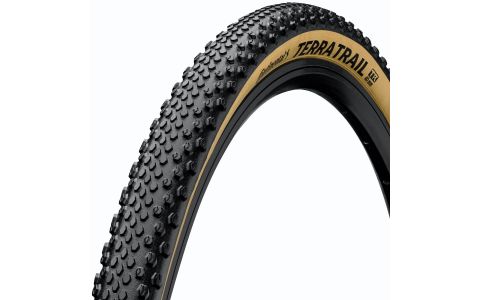 Plášť CONTINENTAL Terra Trail ShieldWall kevlar cream - 28x1.35